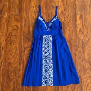 Blue lightweight dress